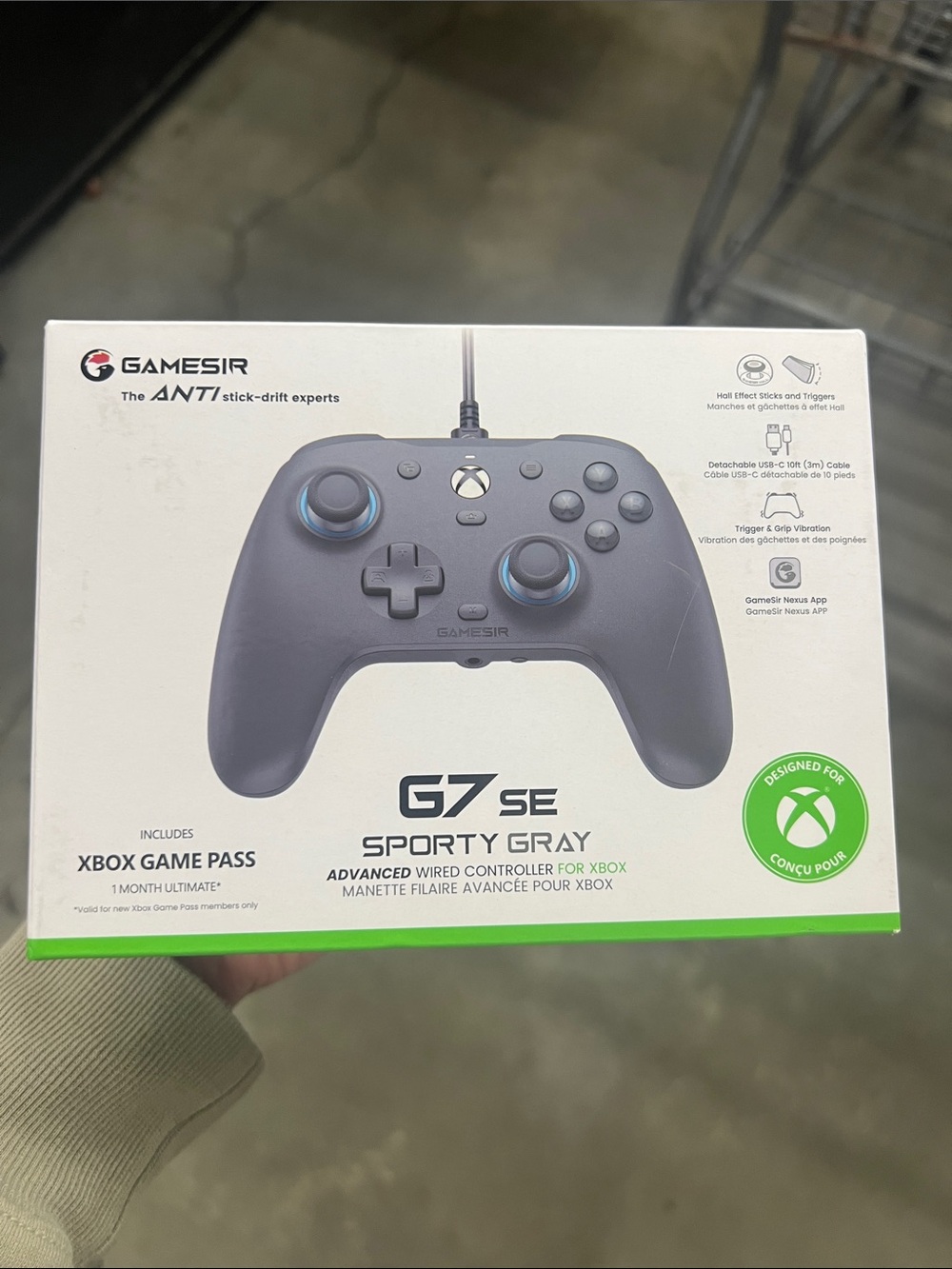 G7 SE Wired Controller for Xbox – Sporty Gray